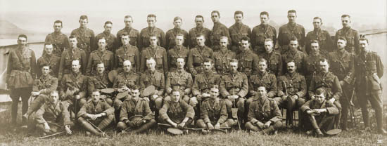 The Group Photograph - Officers of the 8th Royal Berkshires