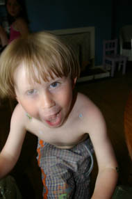 Leo the Punk, from the video 'Leo is 4 on the Dancefloor'